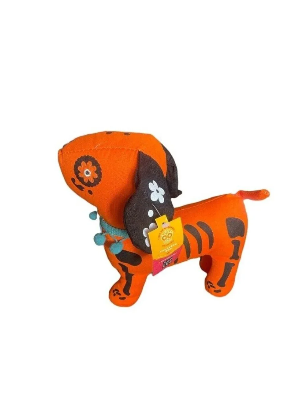 Dia De Los Muertos Calavera Plush Dog Cat Day Of The Dead Set Of 2 new